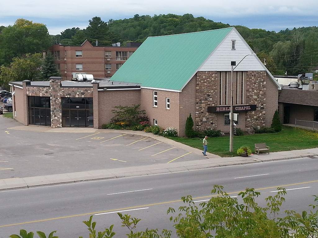 Bancroft Bible Chapel, a family-friendly church on Hastings Street in downtown Bancroft, Ontario